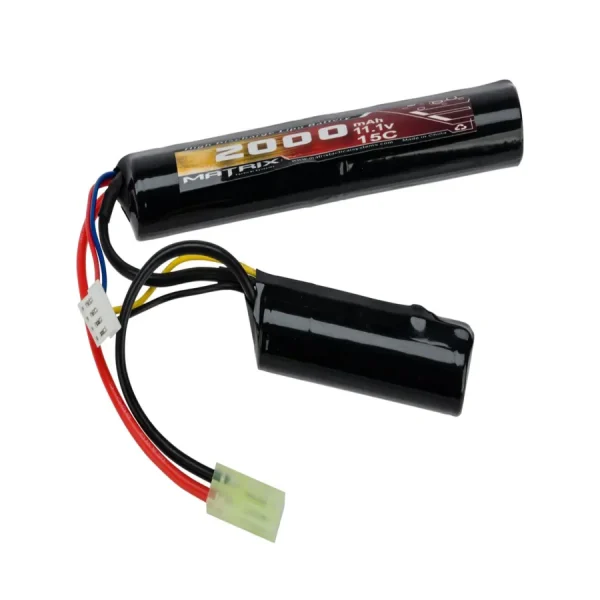 11.1V 2000mAh Li-ion Airsoft Battery - Nunchuck Tamiya 15C High Power 111v 2000mah li ion airsoft ba 0 1753371838 - SIMPLEAIRSOFTT