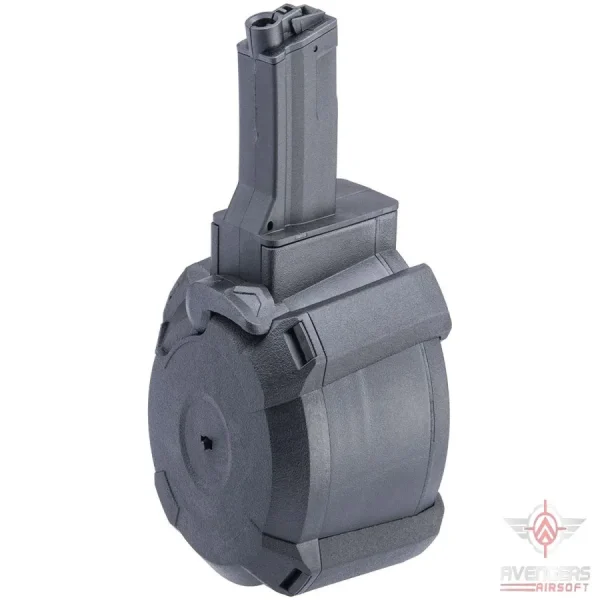 1200-Round Electric Drum Magazine for MP5 AEG Airsoft Rifles 1200 round electric drum magaz 0 1753371910 - SIMPLEAIRSOFTT