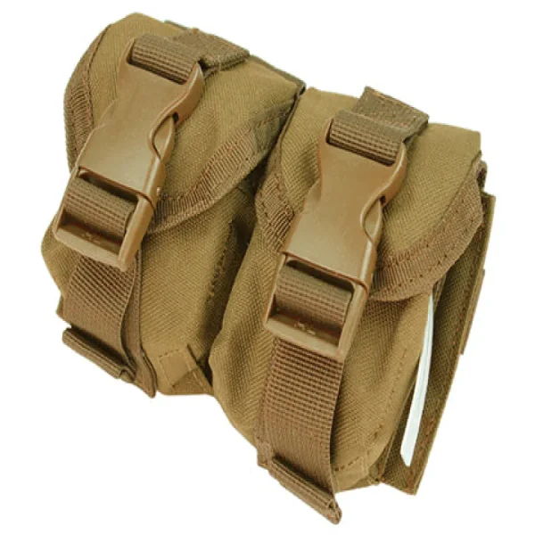 Condor Tactical MOLLE Pouch - Securely Holds 2 Frag Grenades condor tactical molle pouch se 0 1753372005 - SIMPLEAIRSOFTT