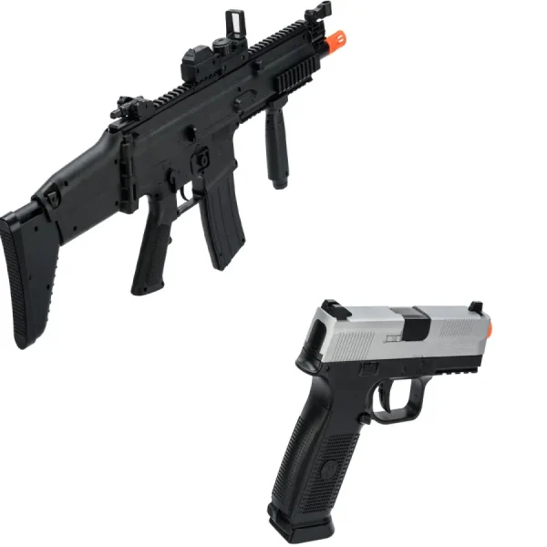 CyberGun SCAR-L Airsoft Rifle & Pistol Starter Set cybergun scar l airsoft rifle 0 1753372208 - SIMPLEAIRSOFTT