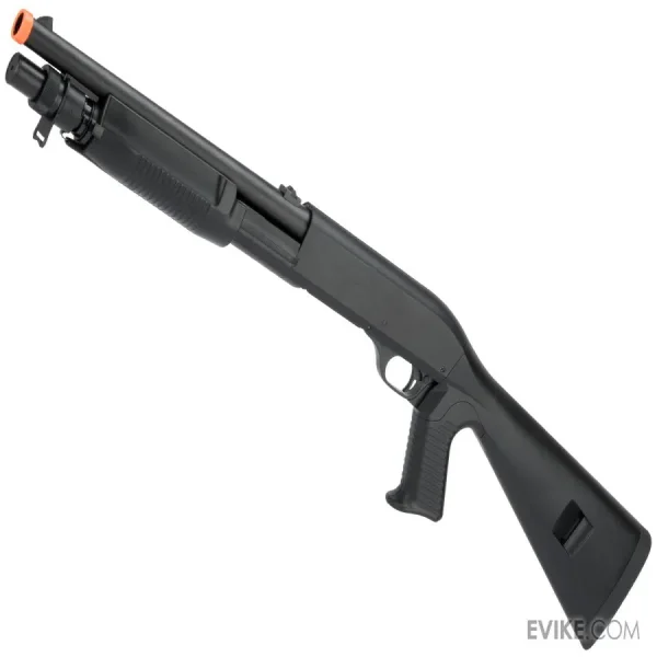 CYMA M3 Airsoft Shotgun - Full Stock, 3-Round Burst Shell-Ejecting cyma m3 airsoft shotgun full s 0 1753372290 - SIMPLEAIRSOFTT