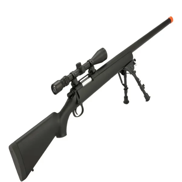 CYMA VSR-10 Black Bolt Action Airsoft Rifle with Scope Rail cyma vsr 10 black bolt action 0 1753372269 - SIMPLEAIRSOFTT