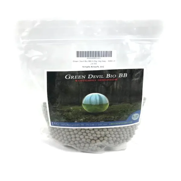Eco-Friendly 0.25g Bio Airsoft BBs | 1kg Pack eco friendly 025g bio airsoft 0 1753371591 - SIMPLEAIRSOFTT