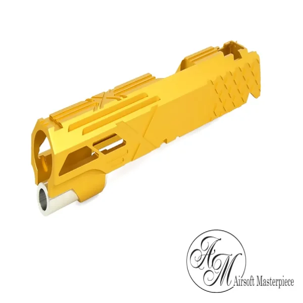 Gold X2 Slide - Tokyo Marui Hi-Capa Airsoft Upgrade gold x2 slide tokyo marui hi c 0 1753371867 - SIMPLEAIRSOFTT