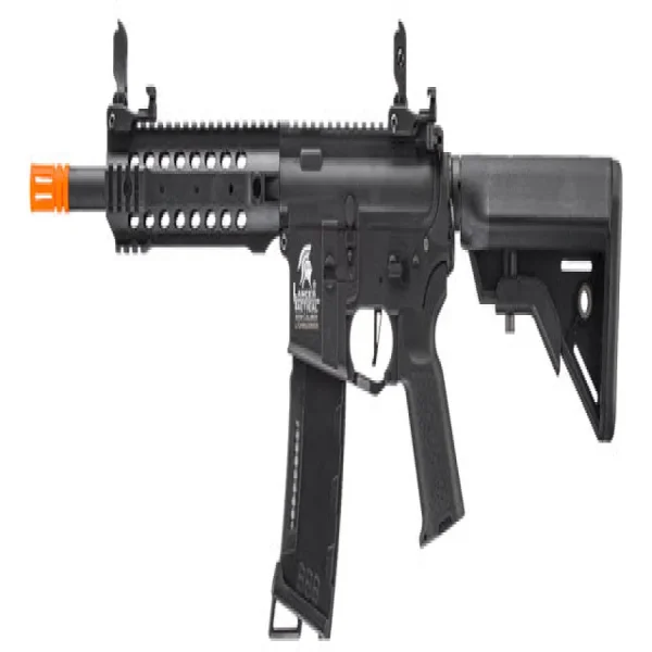 Lancer Tactical M4 Gen 3 Black CQB AEG Airsoft Rifle lancer tactical m4 gen 3 black 0 1753372095 - SIMPLEAIRSOFTT