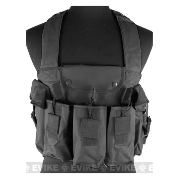 NCSTAR AK Tactical Chest Rig - 6 Multi-Purpose Storage Pockets ncstar ak tactical chest rig 6 0 1753372007 - SIMPLEAIRSOFTT