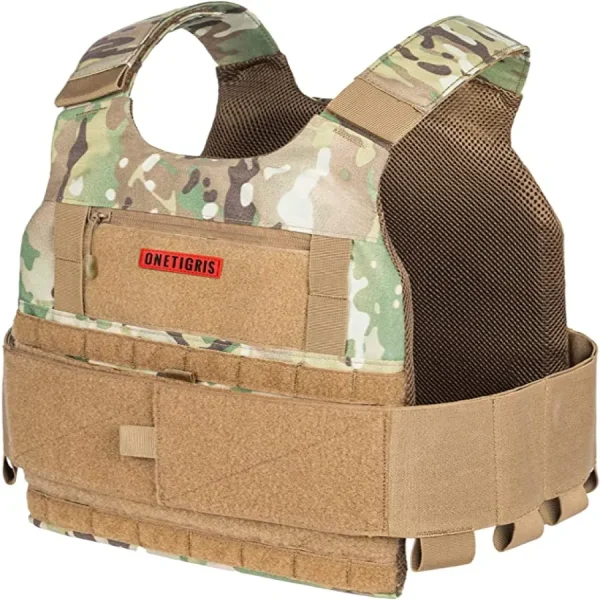 OneTigris Lightweight Tactical Vest - Multicam Camo Low Profile onetigris lightweight tactical 0 1753372085 - SIMPLEAIRSOFTT