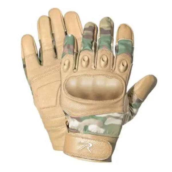 Rothco Camo Tactical Gloves - Carbon Fiber Hard Knuckle & Fire Resistant rothco camo tactical gloves ca 0 1753372095 - SIMPLEAIRSOFTT