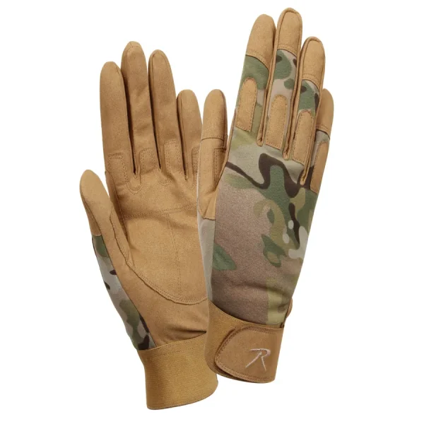 Rothco Multicam Gloves - Lightweight Duty, Durable & Comfortable rothco multicam gloves lightwe 0 1753371799 - SIMPLEAIRSOFTT