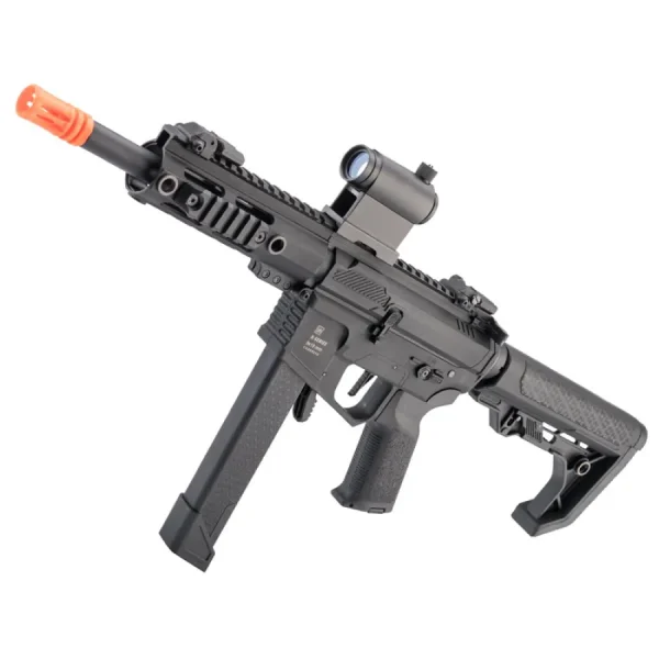 Specna Arms Black X-Series AEG SMG w/ ETU MOSFET | Airsoft specna arms black x series aeg 0 1753372439 - SIMPLEAIRSOFTT
