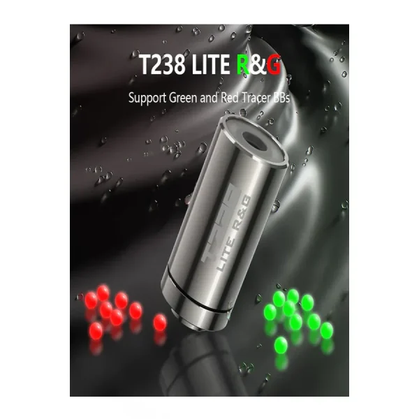 T238 Spitfire Tracer Lite for BBS | Red & Green | Silver Finish t238 spitfire tracer lite for 0 1753372195 - SIMPLEAIRSOFTT