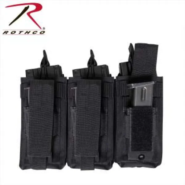 Tactical MOLLE Triple Mag Pouch - Rifle & Pistol Ammo Storage tactical molle triple mag pouc 0 1753372023 - SIMPLEAIRSOFTT