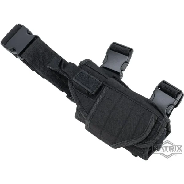 Universal Right-Hand Tactical Thigh & Drop Leg Holster - Black universal right hand tactical 0 1753372366 - SIMPLEAIRSOFTT